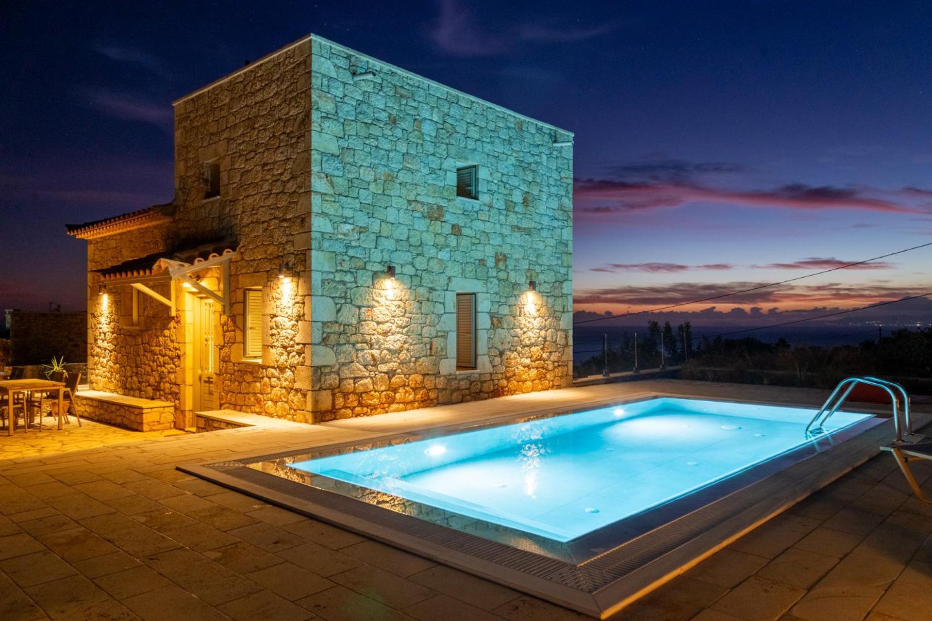 Gea Mani Villas Agios Nikolaos  Exteriör bild