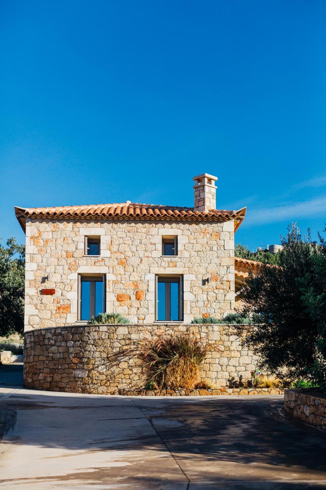 Gea Mani Villas Agios Nikolaos  Exteriör bild